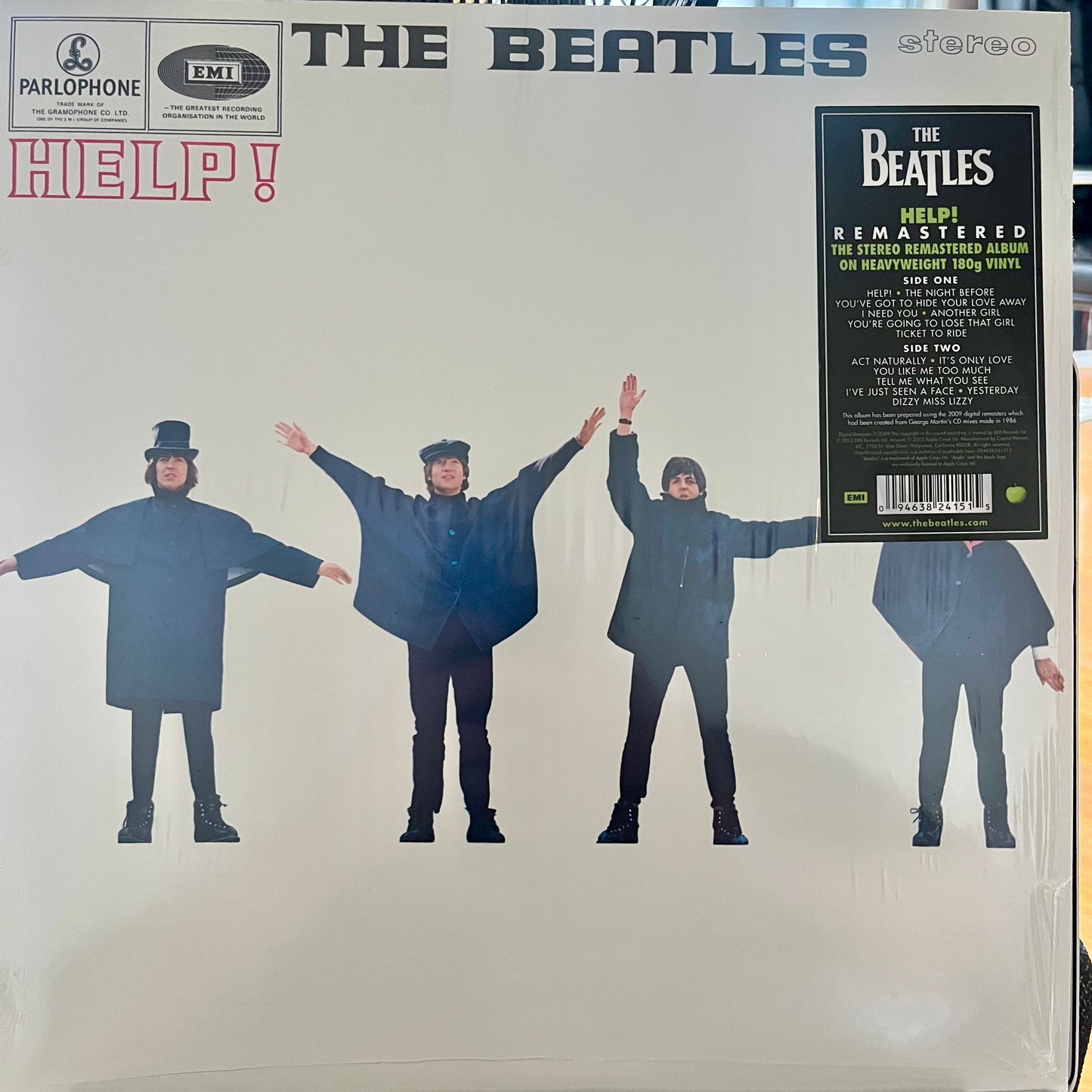 THE BEATLES - HELP REMASTERS STEREO/ 2009 EX/EX