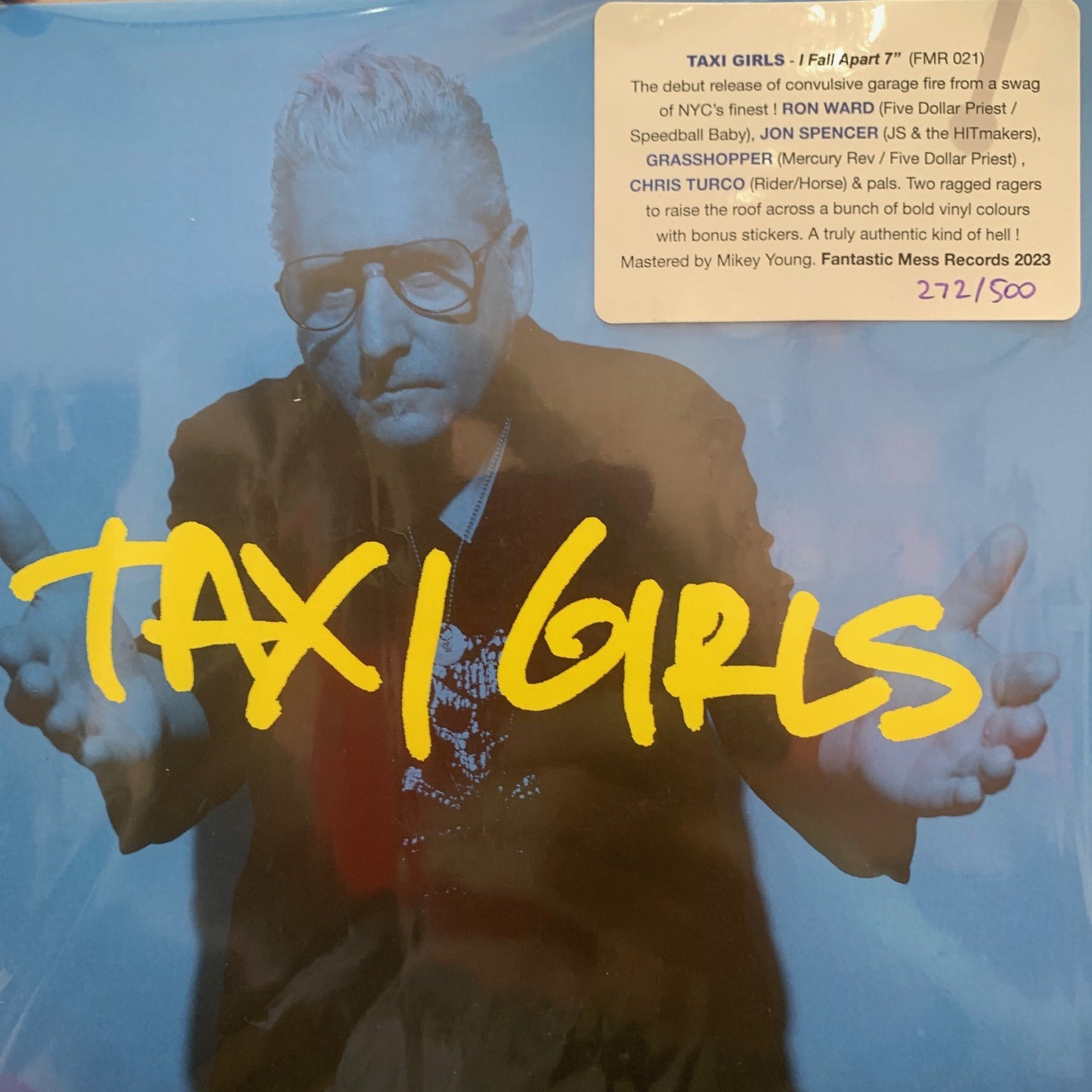 TAXI GIRLS - I FALL AGAIN 7" FANTASTIC MESS FMR 021