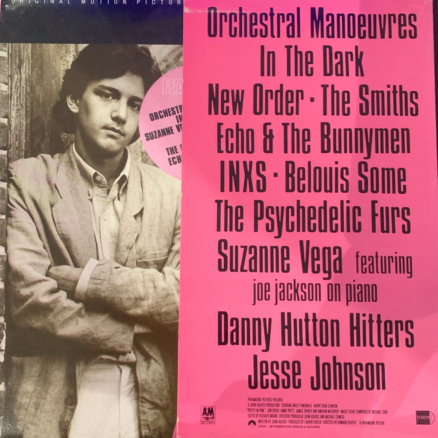 VARIOUS ARTISTS - PRETTY IN PINK SOUNDTRACK EX/EX