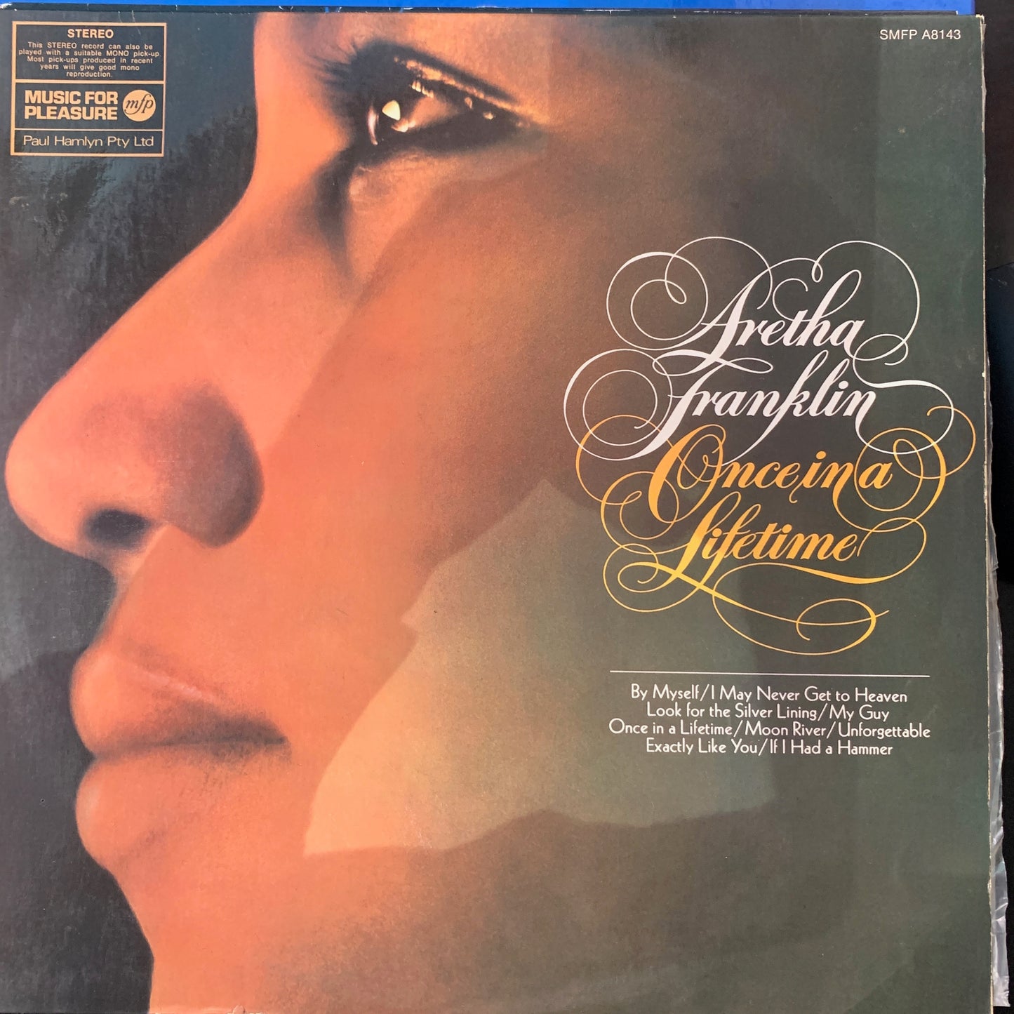 ARETHA FRANKLIN - ONCE IN A LIFETIME EX/EX