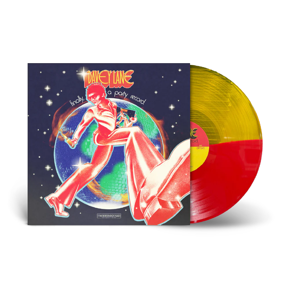 DAVEY LANE - FINALLY , A PARTY RECORD (COLOURED WAX)