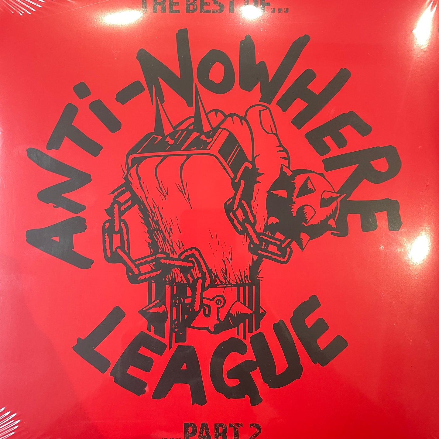 THE BEST OF ANTI-NOWHERE LEAGUE LP