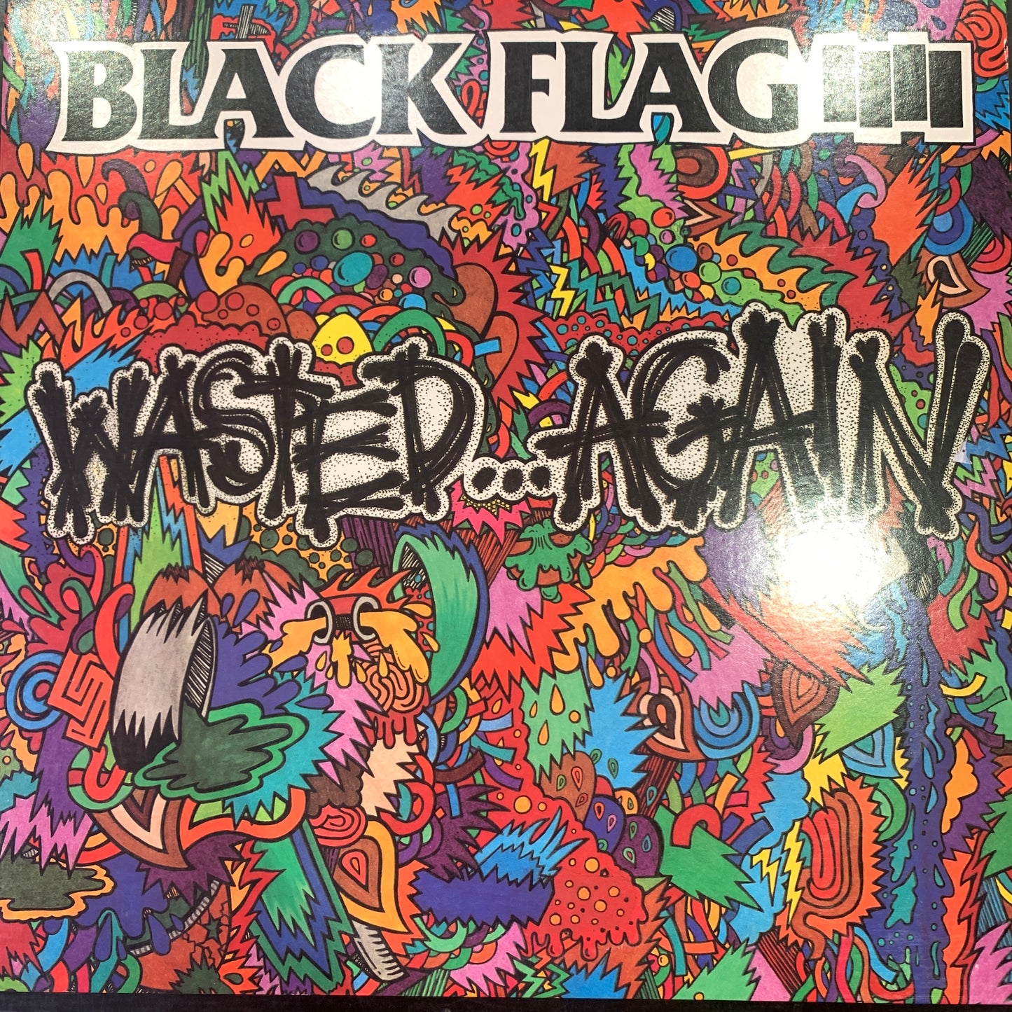 BLACK FLAG - WASTED AGAIN EX/EX