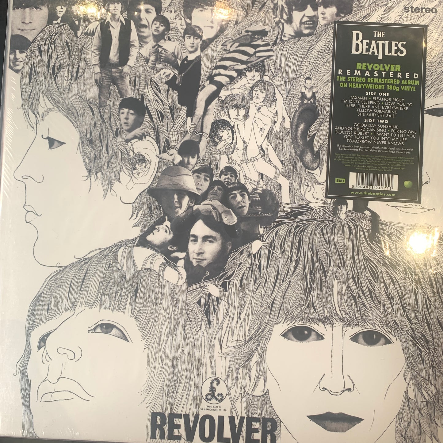 THE BEATLES - REVOLVER REMASTER 180G NM/NM