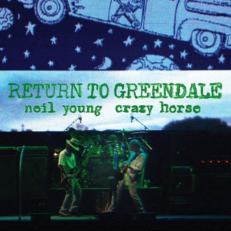 NEIL YOUNG AND CRAZY HORSE - RETURN TO GREENDALE LIVE 2LP /