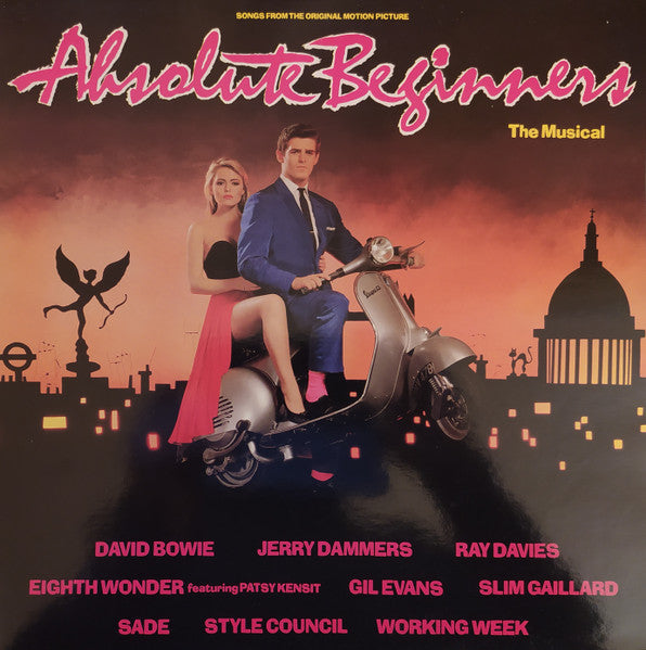 VARIOUS - ABSOLUTE BEGINNERS - THE MUSICAL (SONGS FROM THE ORIGINAL MOTION PICTURE) NM /NM 1986