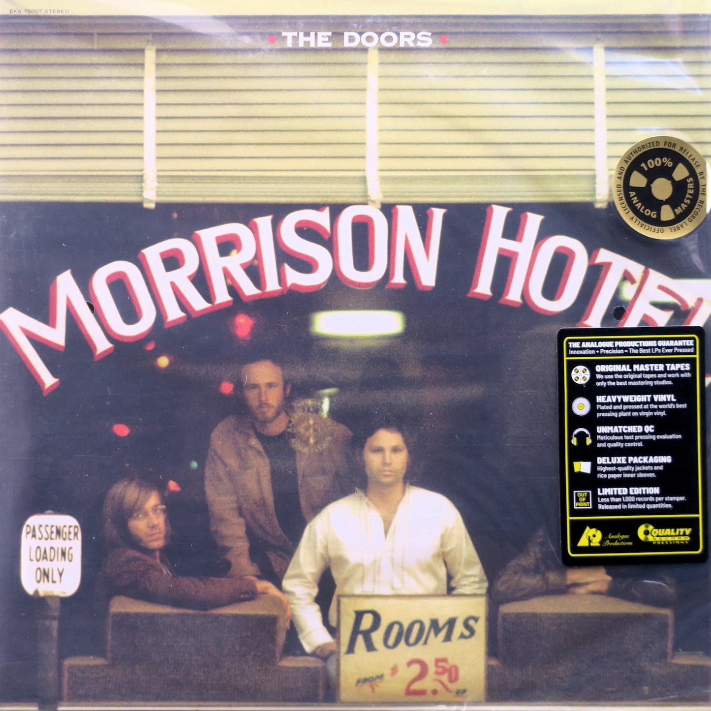 THE DOORS - MORRISON HOTEL LIMITED 16,000 RSD 2021 180G LP /