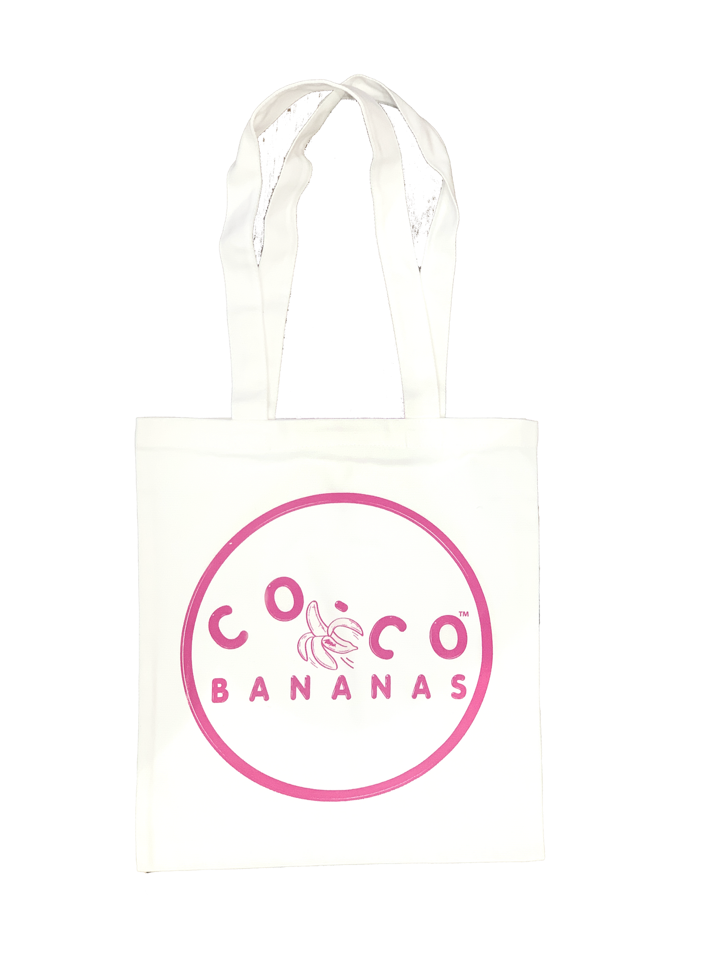 CO-CO BANANAS Tote Bag WHITE