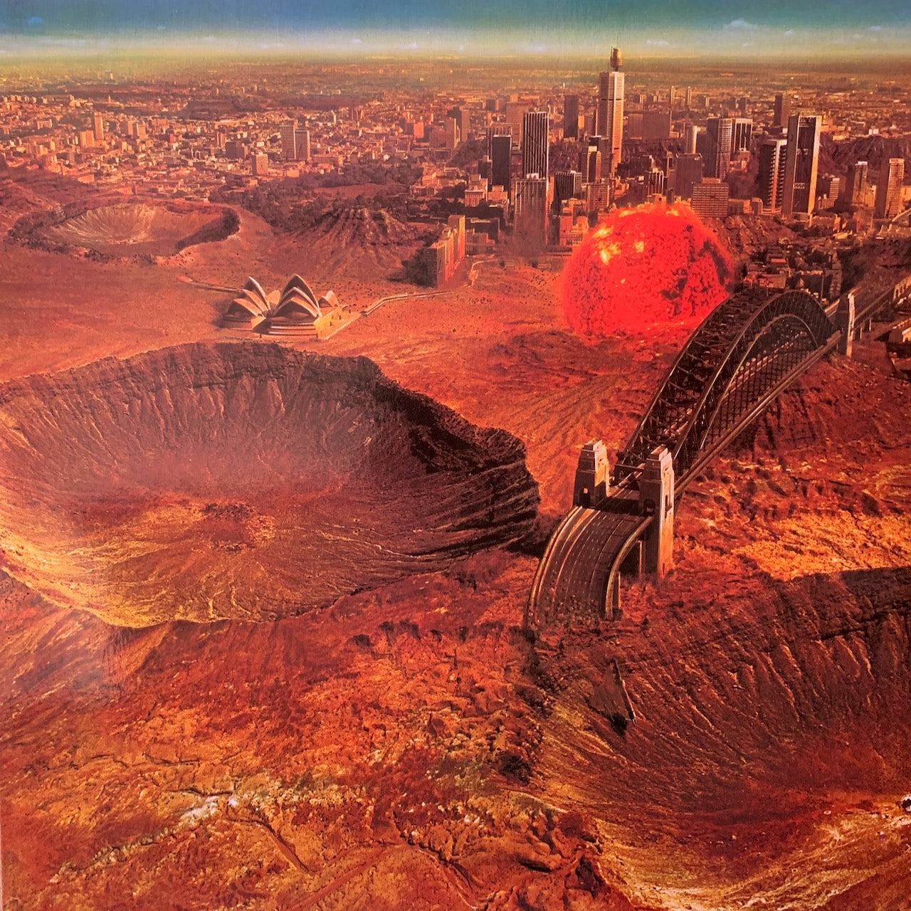 MIDNIGHT OIL - RED SAILS IN THE SUNSET NM/NM 1984