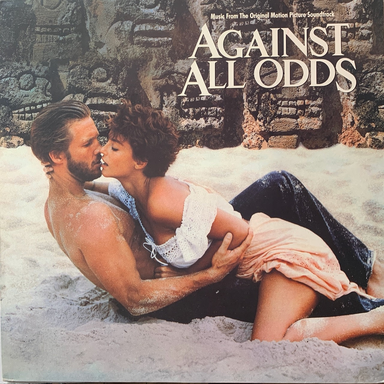VARIOUS - AGAINST ALL ODDS (MUSIC FROM THE ORIGINAL MOTION PICTURE SOUNDTRACK) VG+/VG+ 1984