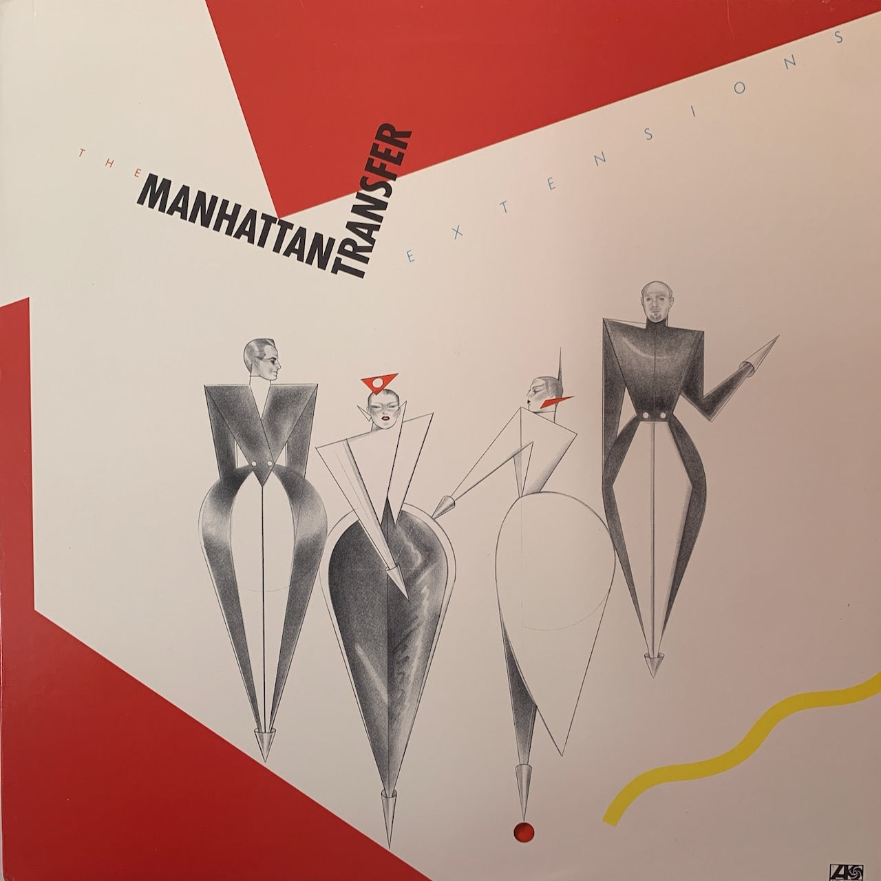 THE MANHATTAN TRANSFER - EXTENSIONS VG/VG 1979