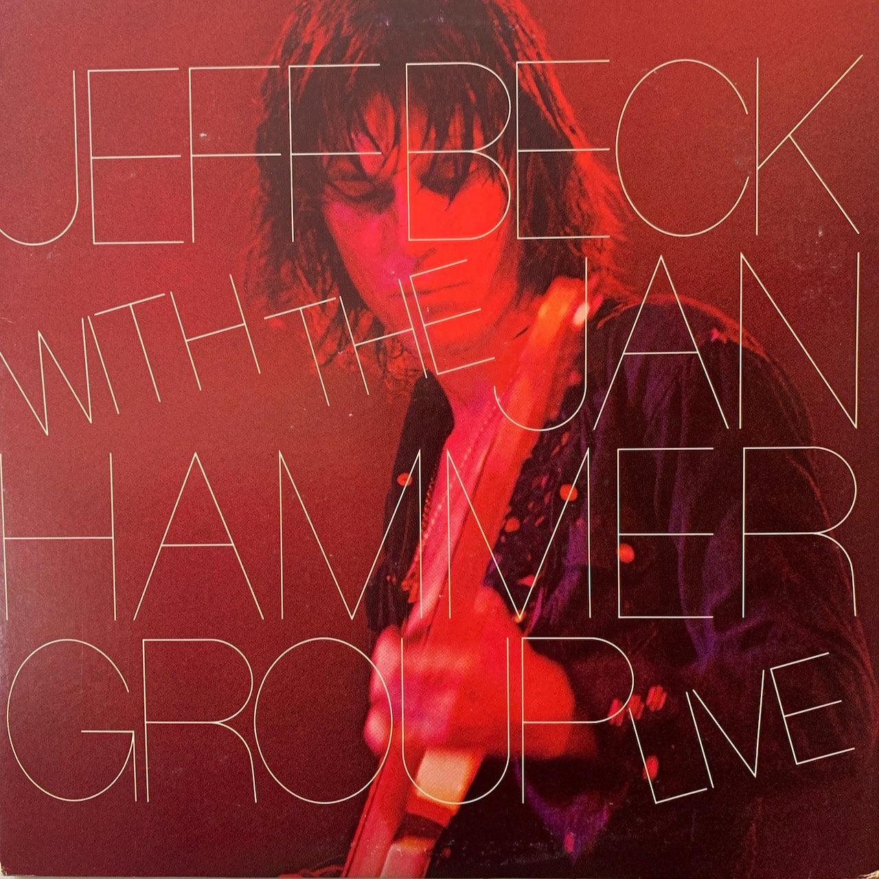 JEFF BECK WITH THE JAN HAMMER GROUP - LIVE NM /NM 1977 NO OBI