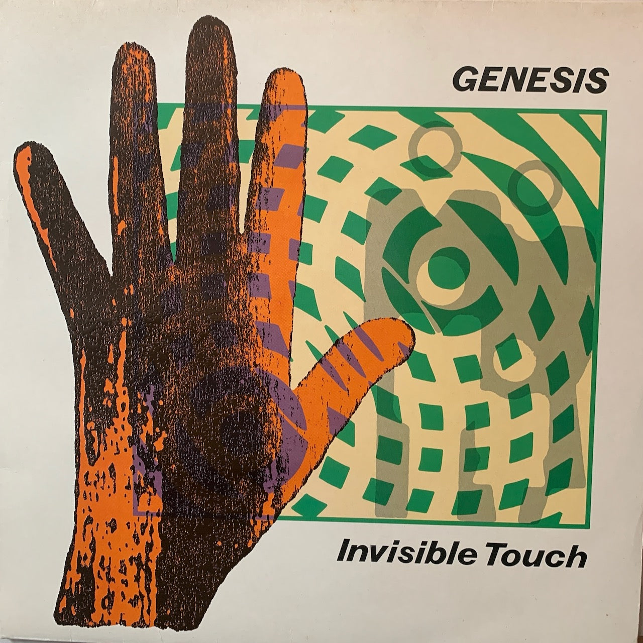 GENESIS - INVISIBLE TOUCH EX/EX + 1986