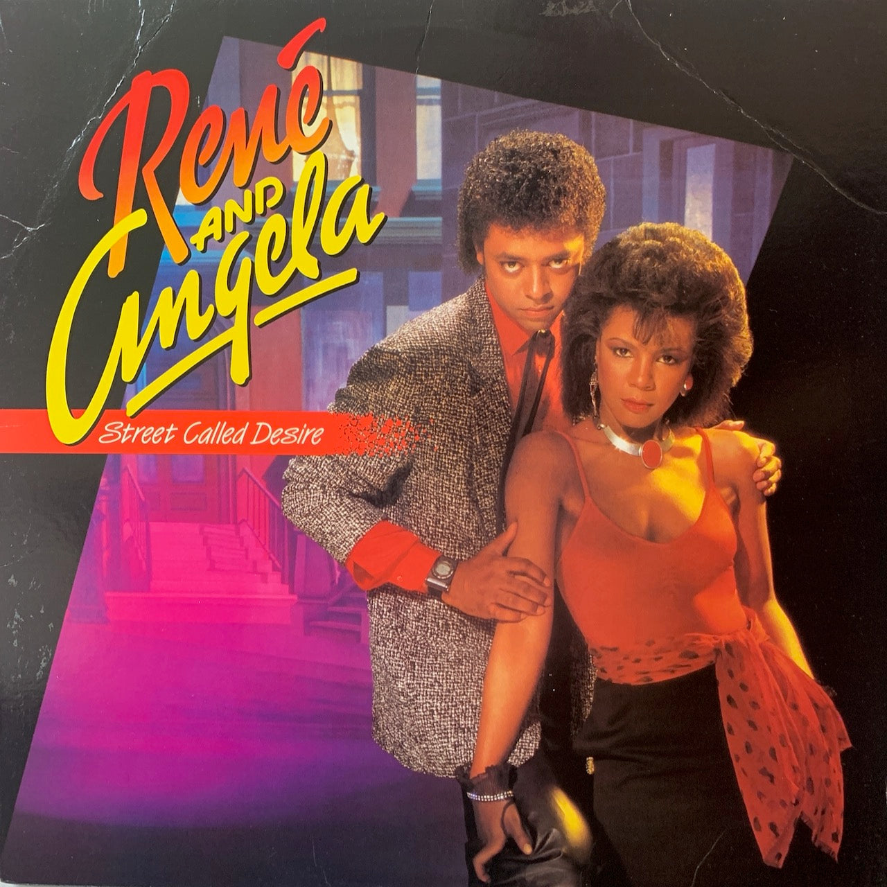 RENÉ & ANGELA - STREET CALLED DESIRE NM /NM 1985