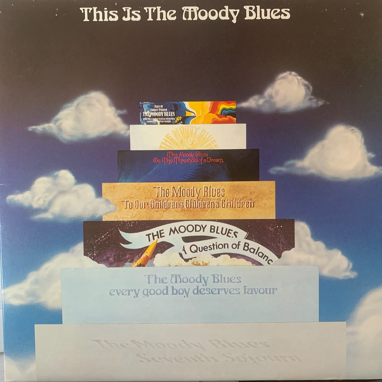 THE MOODY BLUES - THIS IS THE MOODY BLUES VG+/VG+ 1974