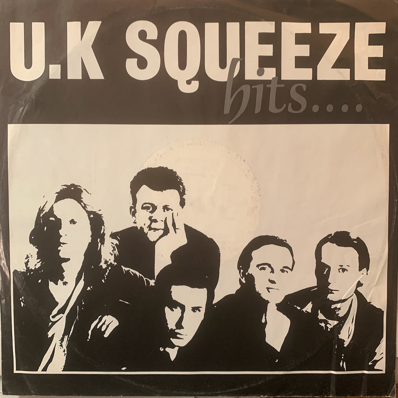 UK SQUEEZE - HITS.... VG+/VG+ 1986
