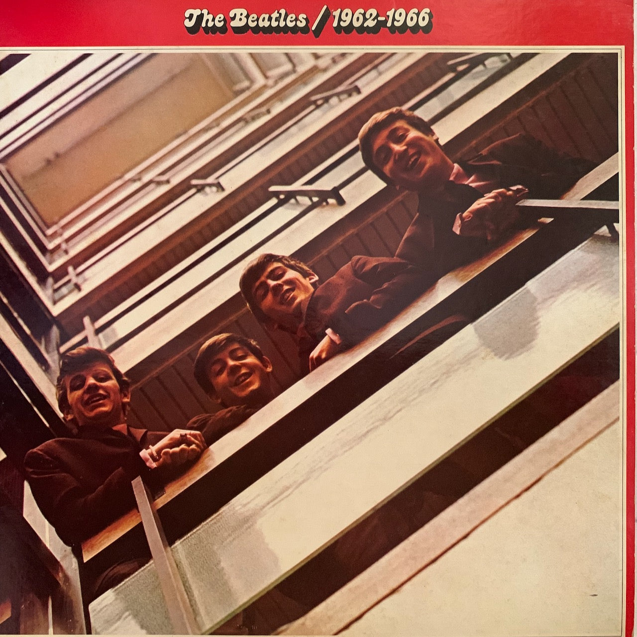 THE BEATLES - 1962-1966 VG+/VG+ 1973 NO OBI