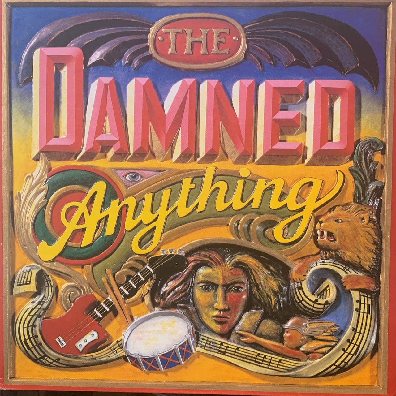 THE DAMNED - ANYTHING NM /NM 1986