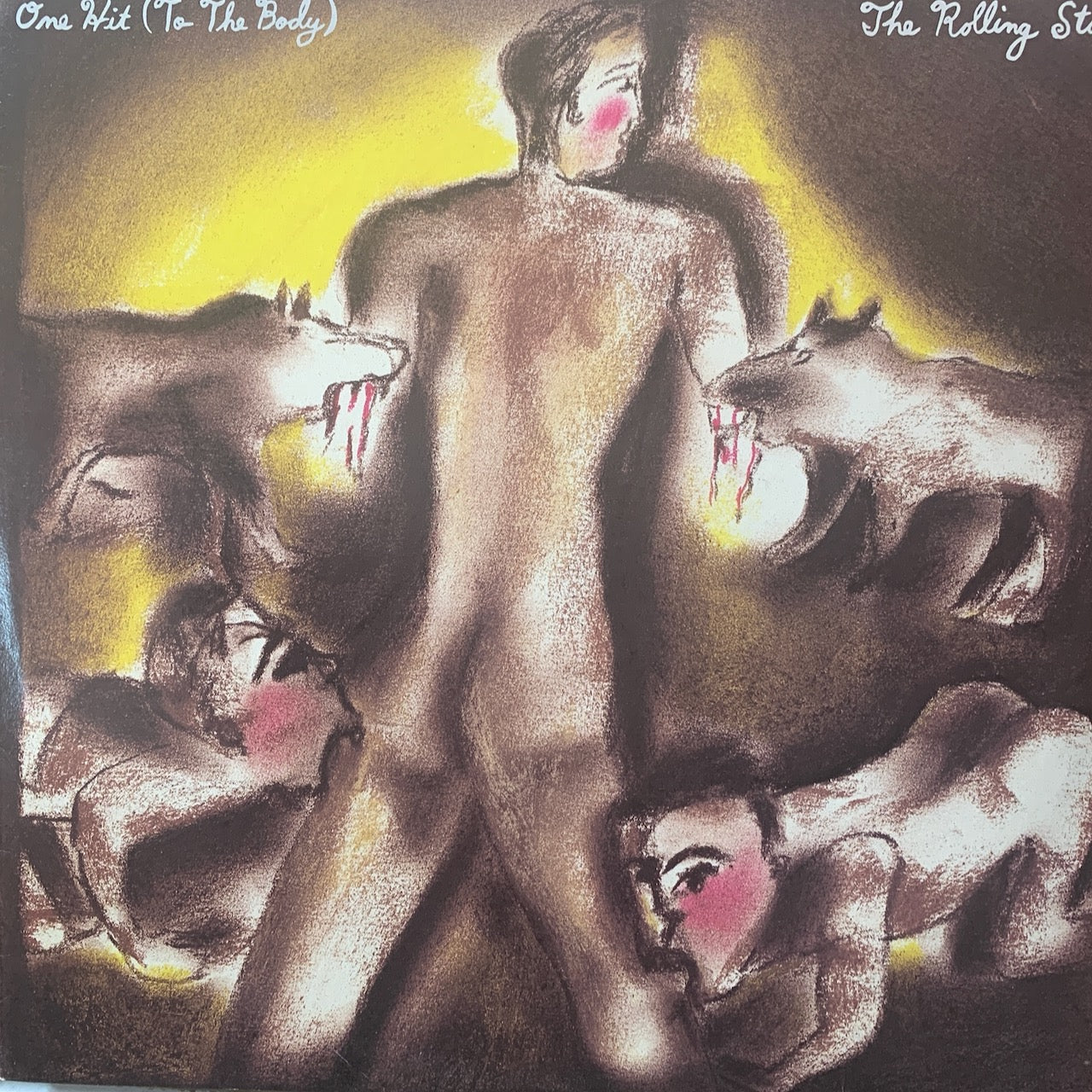 THE ROLLING STONES - ONE HIT (TO THE BODY) VG+/VG+ 1986