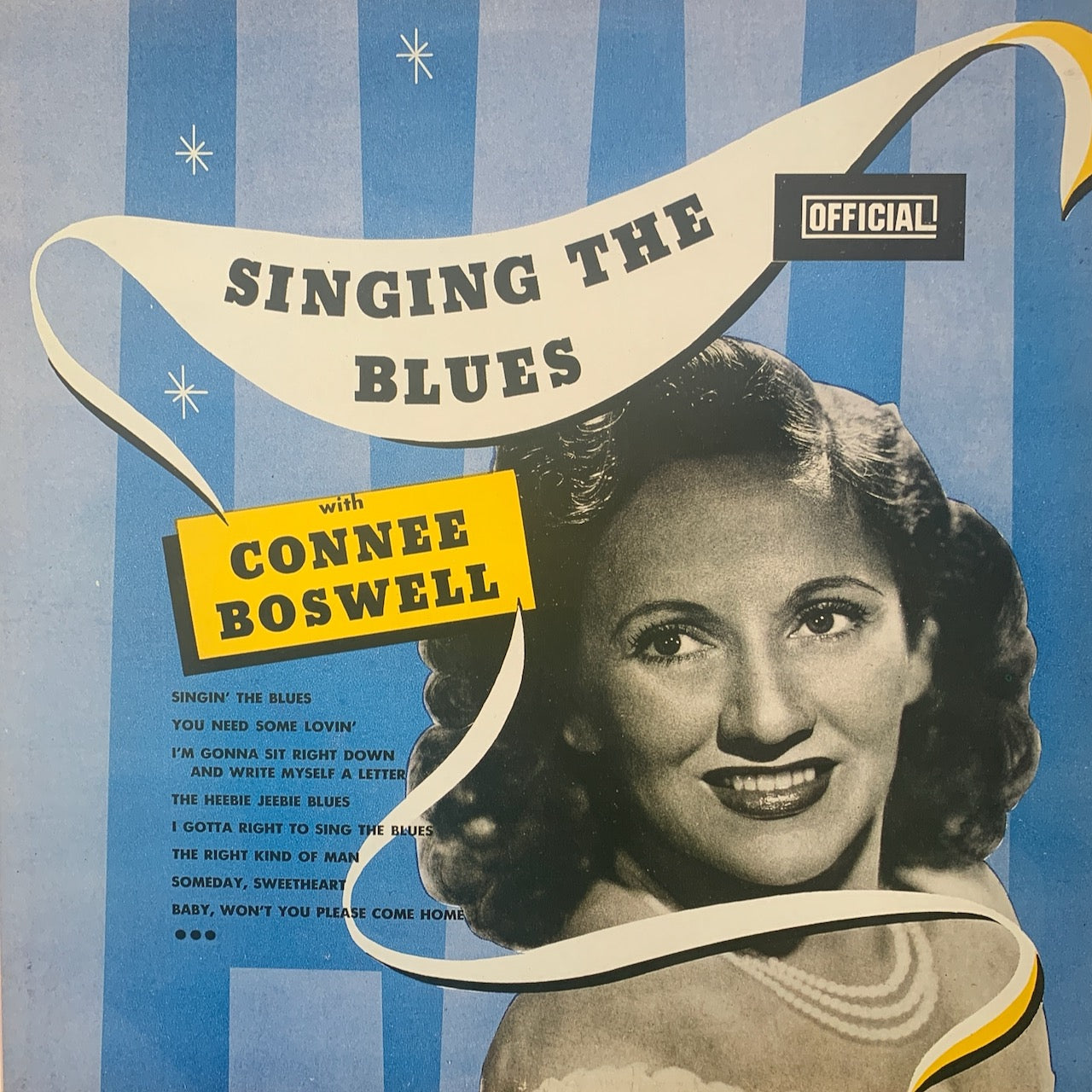 CONNIE BOSWELL - SINGING THE BLUES NM /NM 1988