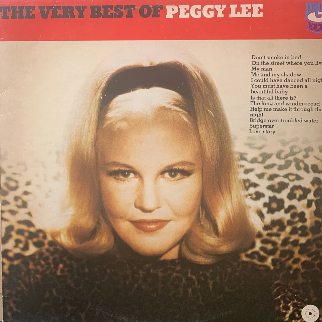 PEGGY LEE - THE VERY BEST OF PEGGY LEE VG+/VG+ 1974