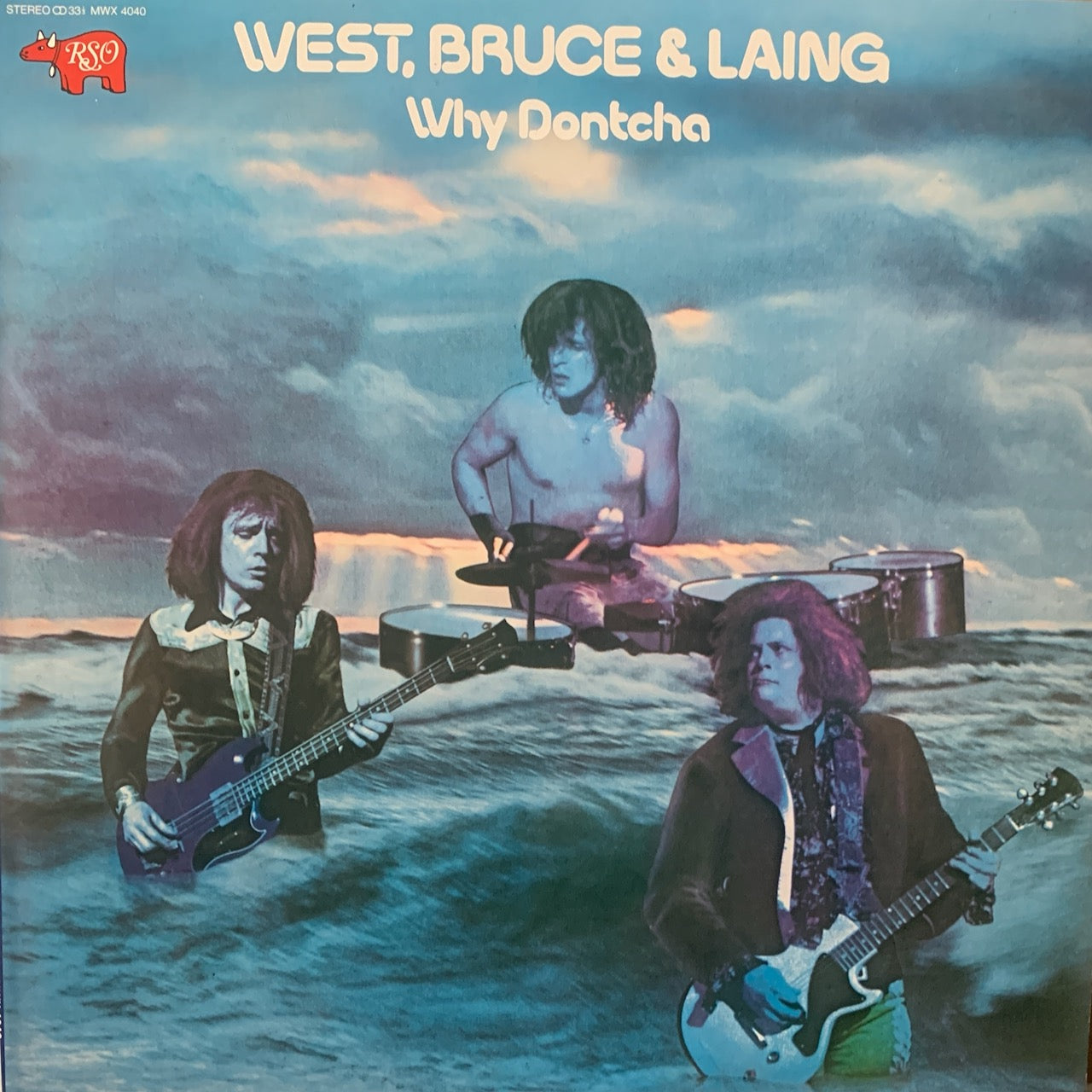 WEST, BRUCE & LAING - WHY DONTCHA NM /NM 1980 NO OBI