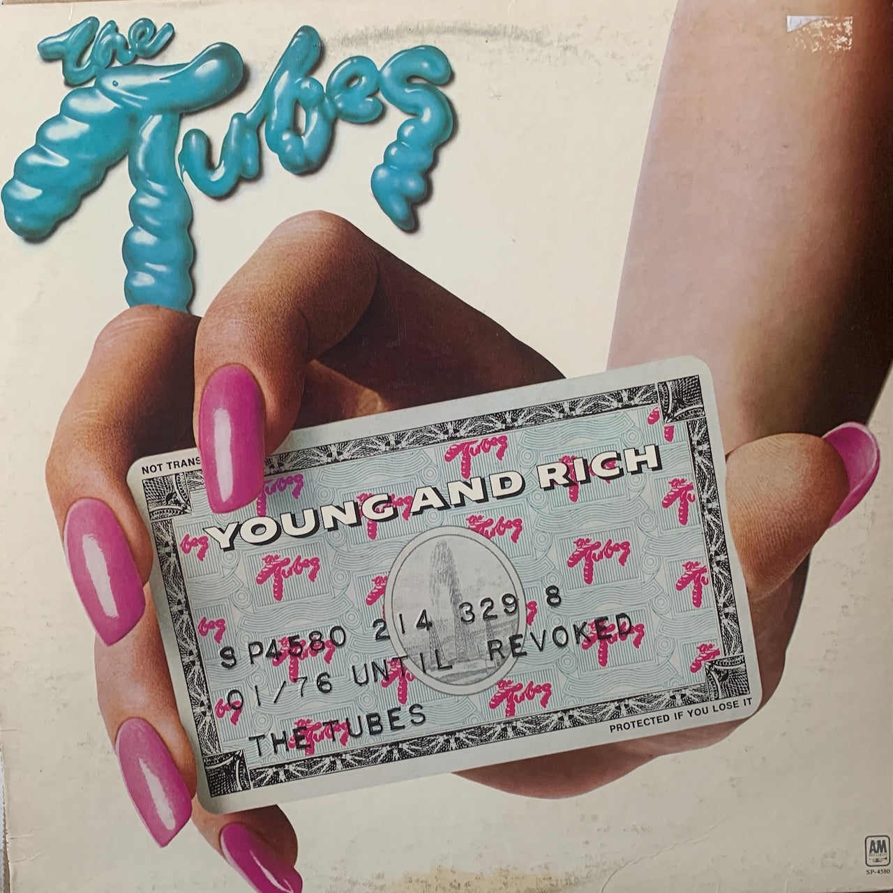 THE TUBES - YOUNG AND RICH VG+/VG+ 1976