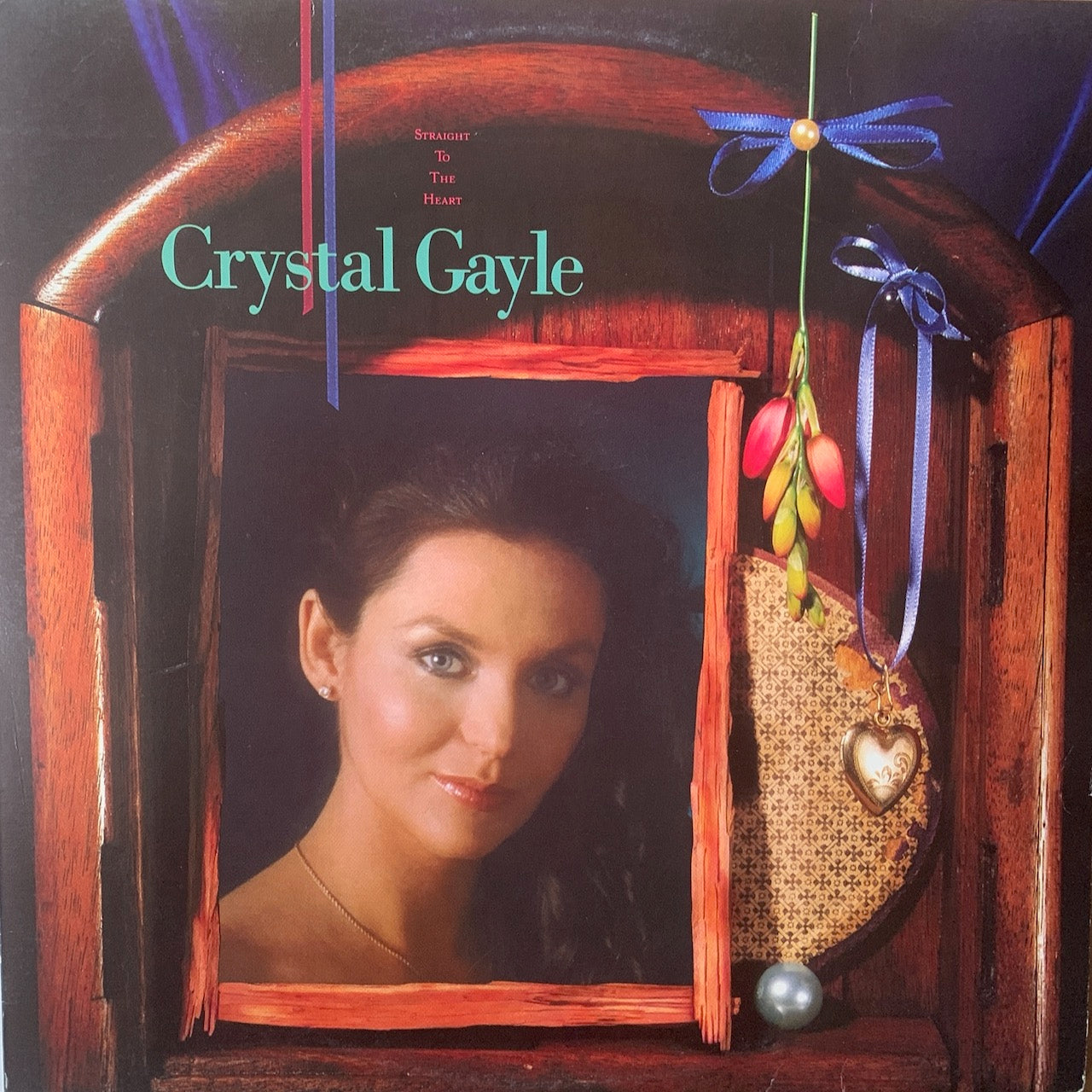 CRYSTAL GAYLE - STRAIGHT TO THE HEART VG+/VG+ 1986