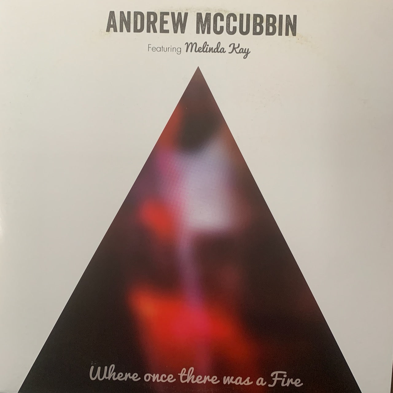 ANDREW MCCUBBIN FEATURING MELINDA KAY - WHERE ONCE THERE WAS A FIRE NM /NM 2017