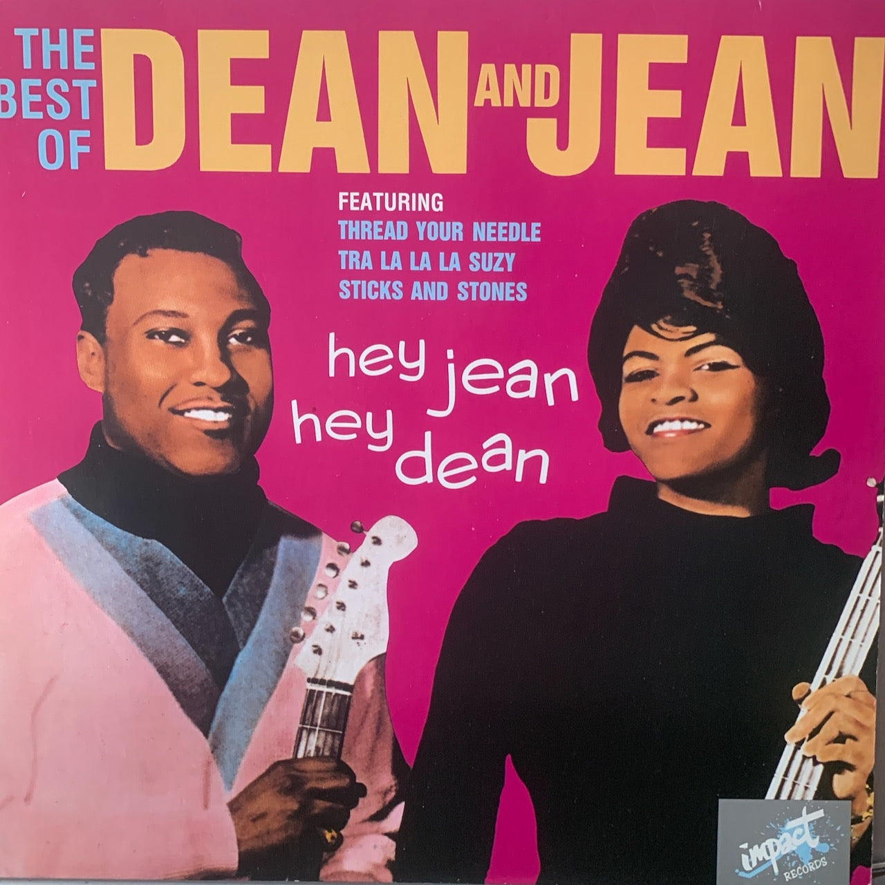 DEAN & JEAN - HEY JEAN, HEY DEAN - THE BEST OF DEAN & JEAN NM /NM 1986