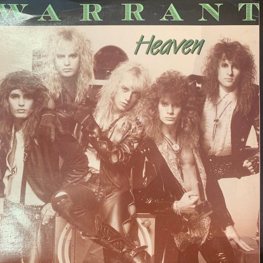 WARRANT - HEAVEN/ IN THE STICKS 7" SINGLE