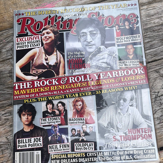 ROLLING STONE ISSUE 649 YEARBOOK 2005/2006