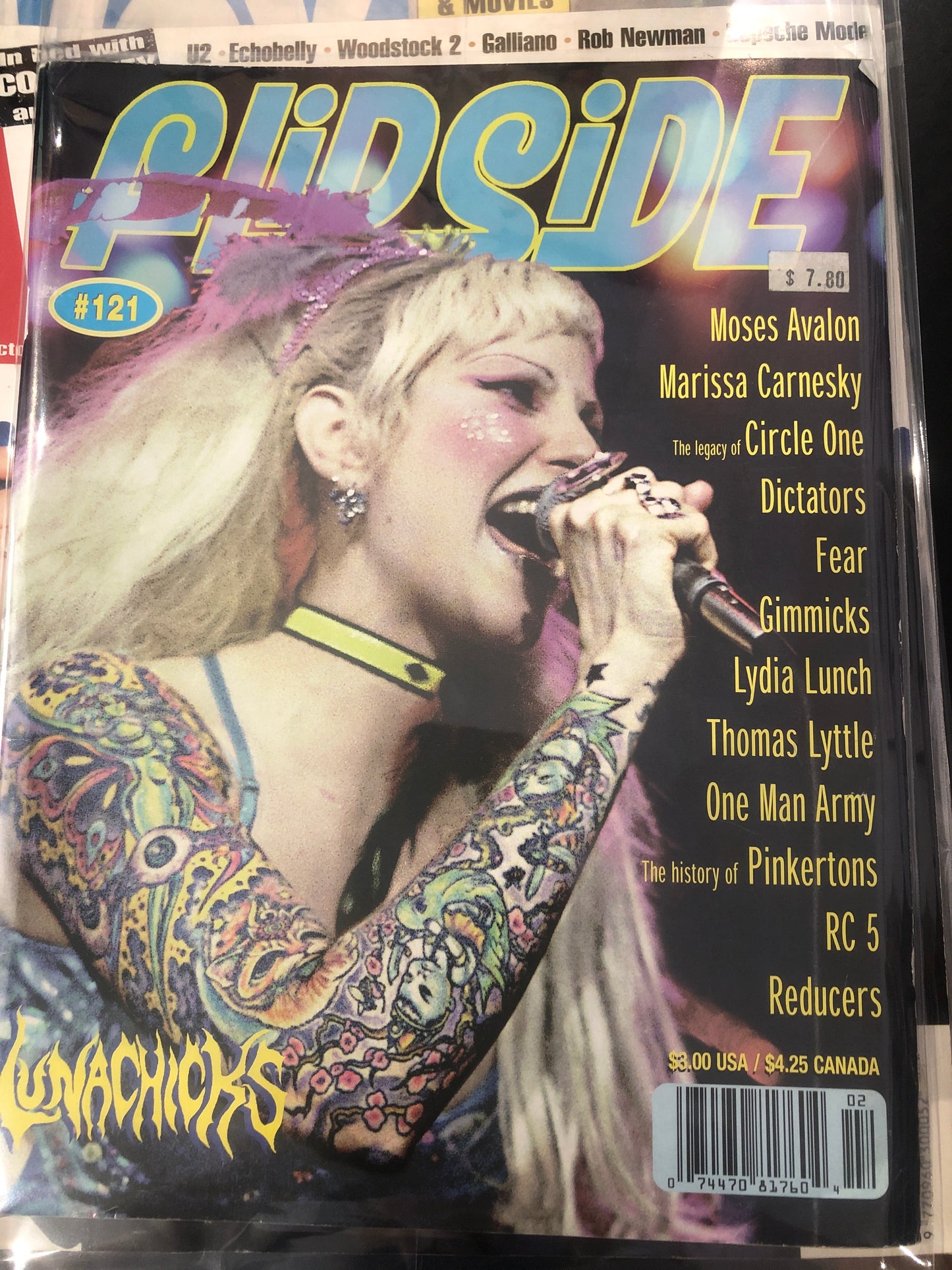 FLIPSIDE ISSUE 121 - LUNACHICKS COVER