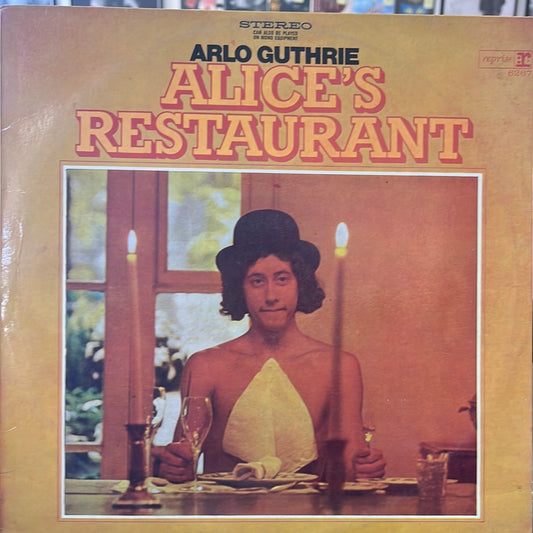 ARLO GUTHRIE - ALICE'S RESTAURANT    VG+/VG+ 1967