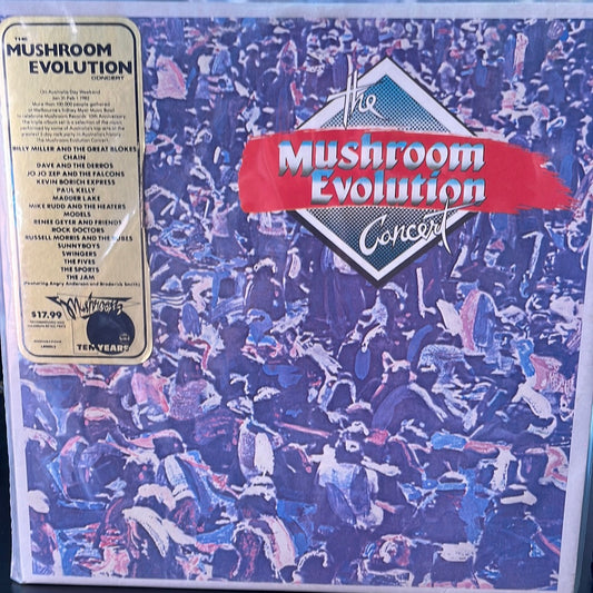 VA MUSHROOM EVOLUTION CONCERT 3 LP SET VG+/VG+