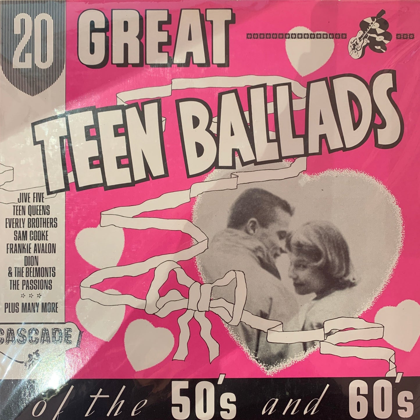 VARIOUS - 20 GREAT TEEN BALLADS OF THE 50'S AND 60'S    VG+/VG+ 1985