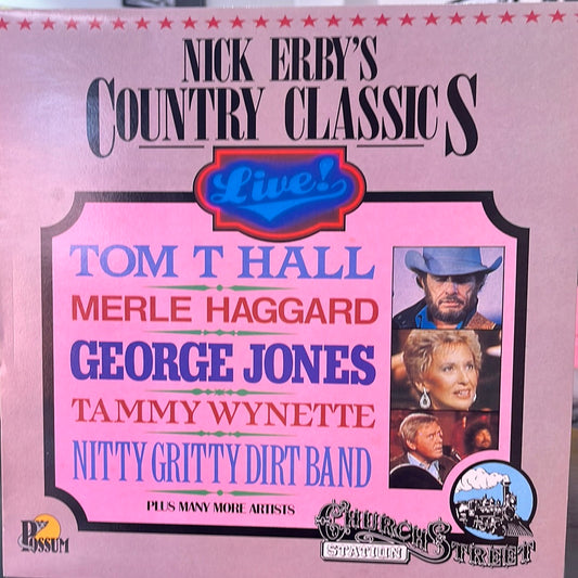 VARIOUS - NICK ERBY'S COUNTRY CLASSICS    NM /NM  1990