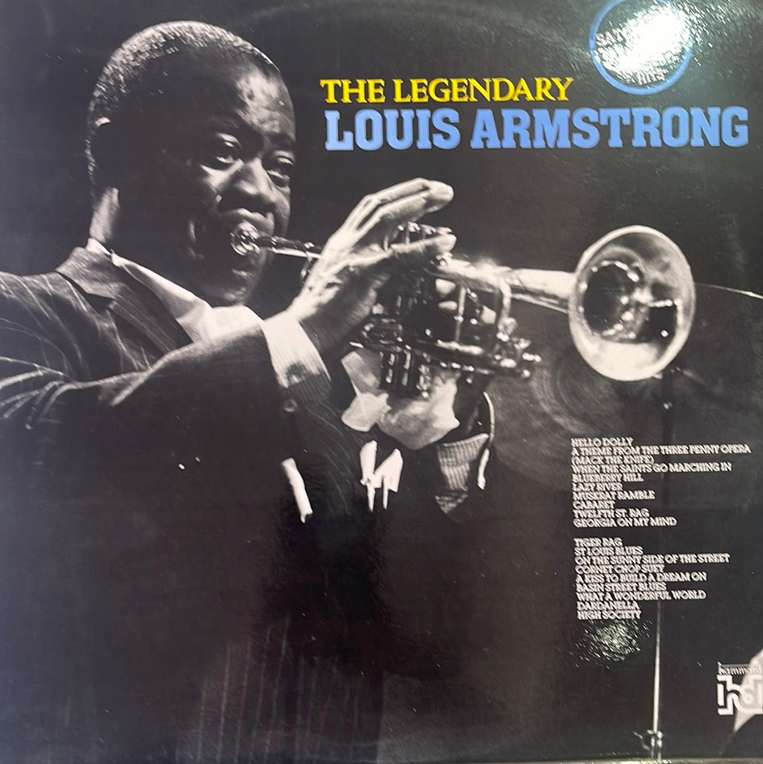 LOUIS ARMSTRONG - THE LEGENDARY LOUIS ARMSTRONG (SATCHMO'S 18 BIGGEST HITS)    NM /NM  1986