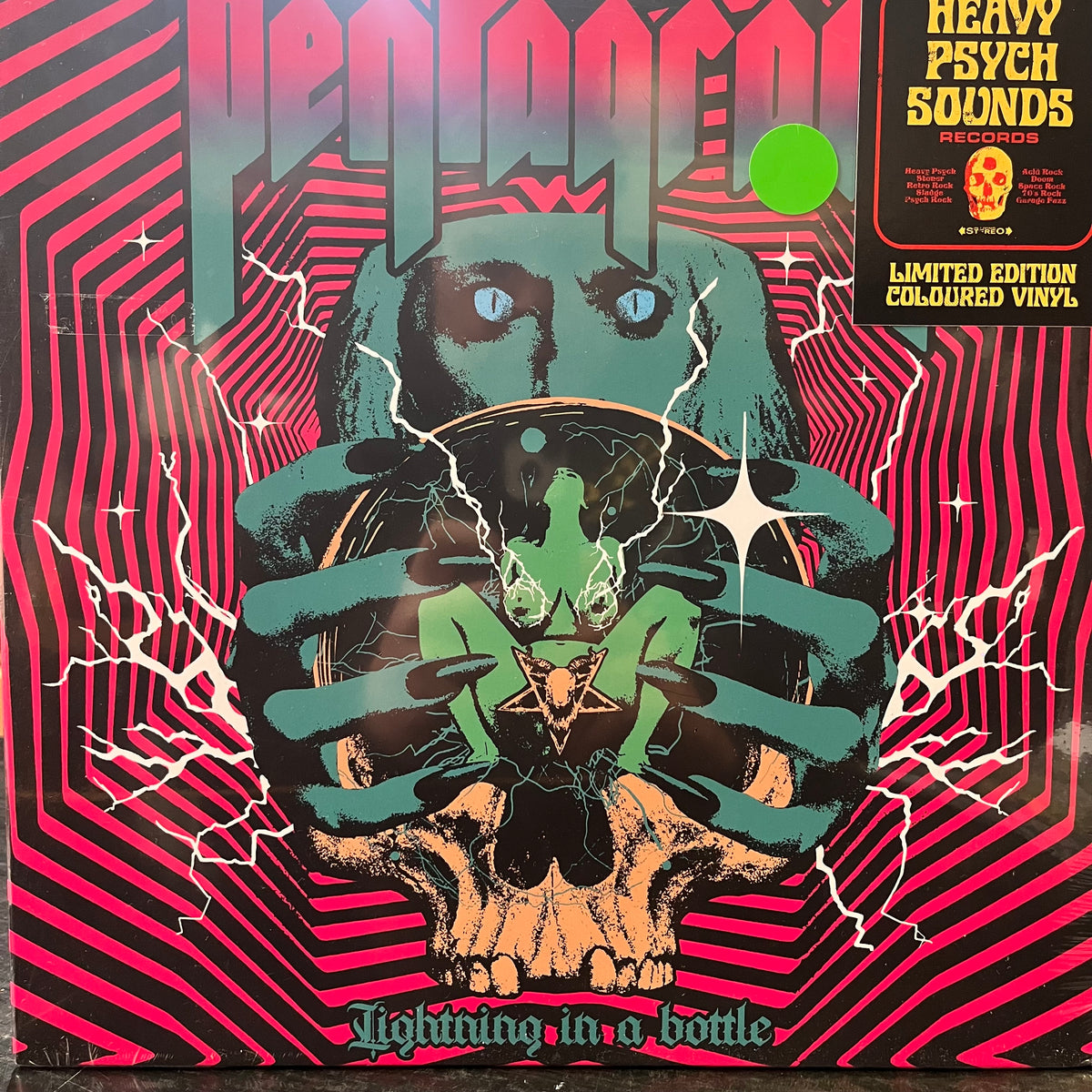 PENTAGRAM -LIGHTNING IN THE SHADE LTD COLOURED LP