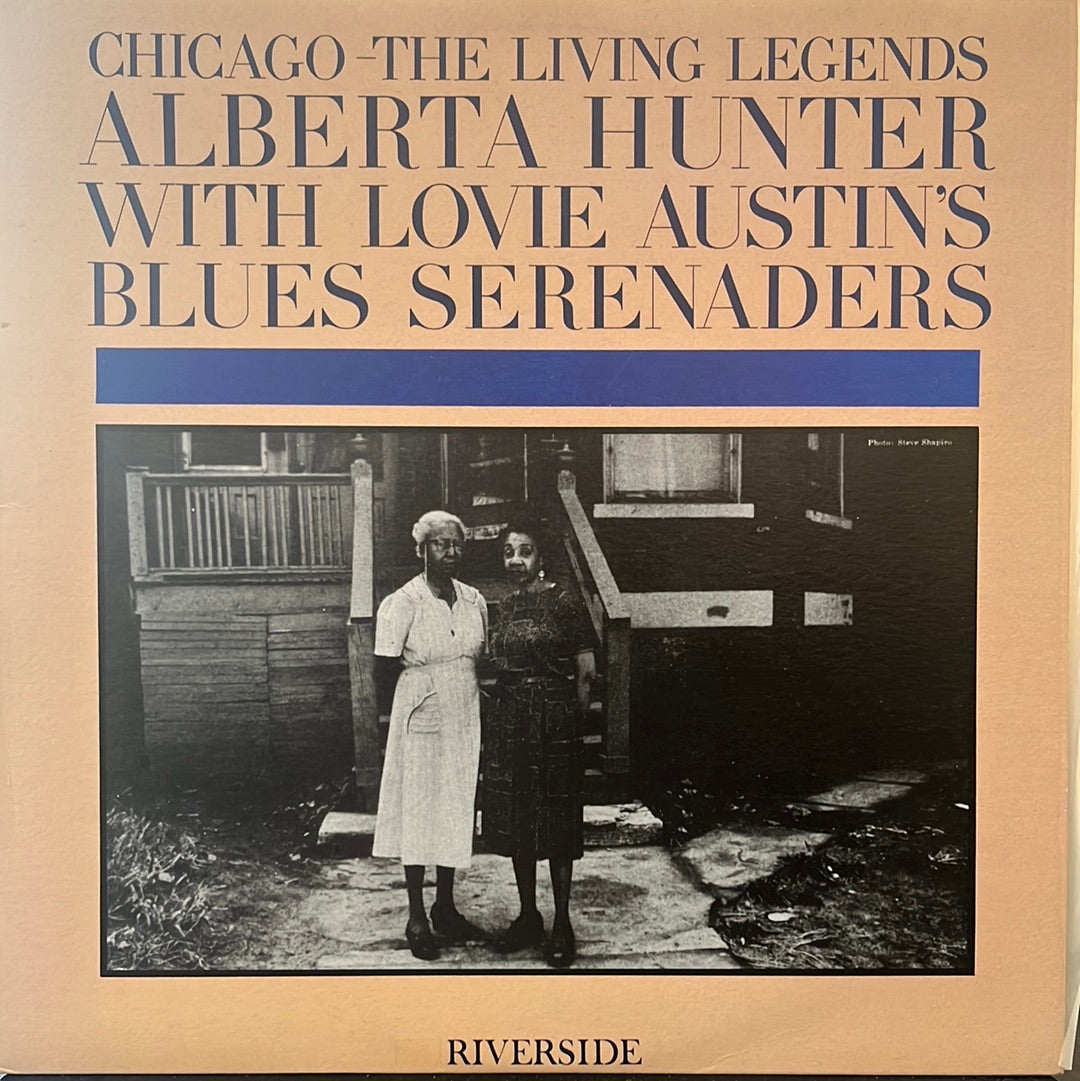 ALBERTA HUNTER ,WITH LOVIE AUSTIN'S BLUES SERENADERS - CHICAGO: THE LIVING LEGENDS    NM /NM  1988