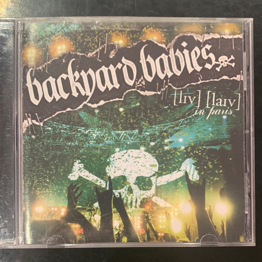 BACKYARD BABIES - THEY LIVE IN PARIS  [CD] 2006