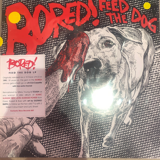 BORED - FEED THE DOG 30TH ANNIV YELLOW LP