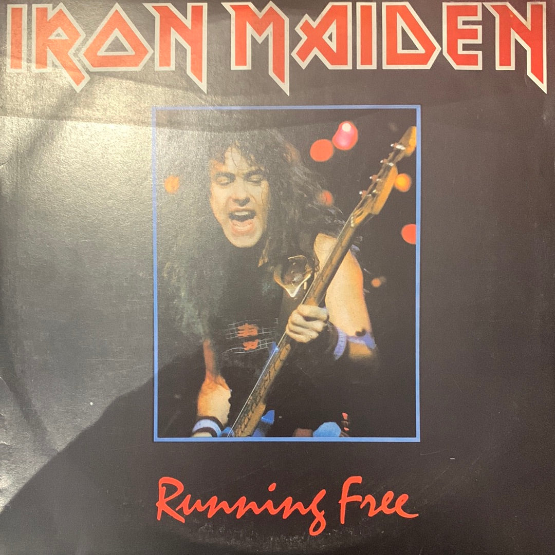 IRON MAIDEN - RUNNING FREE    VG+/VG+