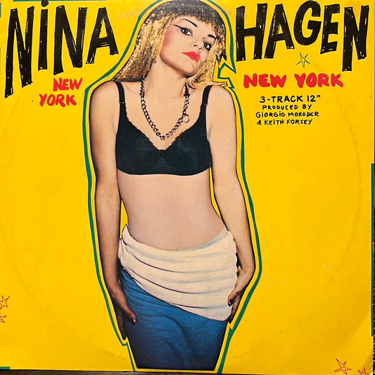 NINA HAGEN - NEW YORK NEW YORK EP NM/NM