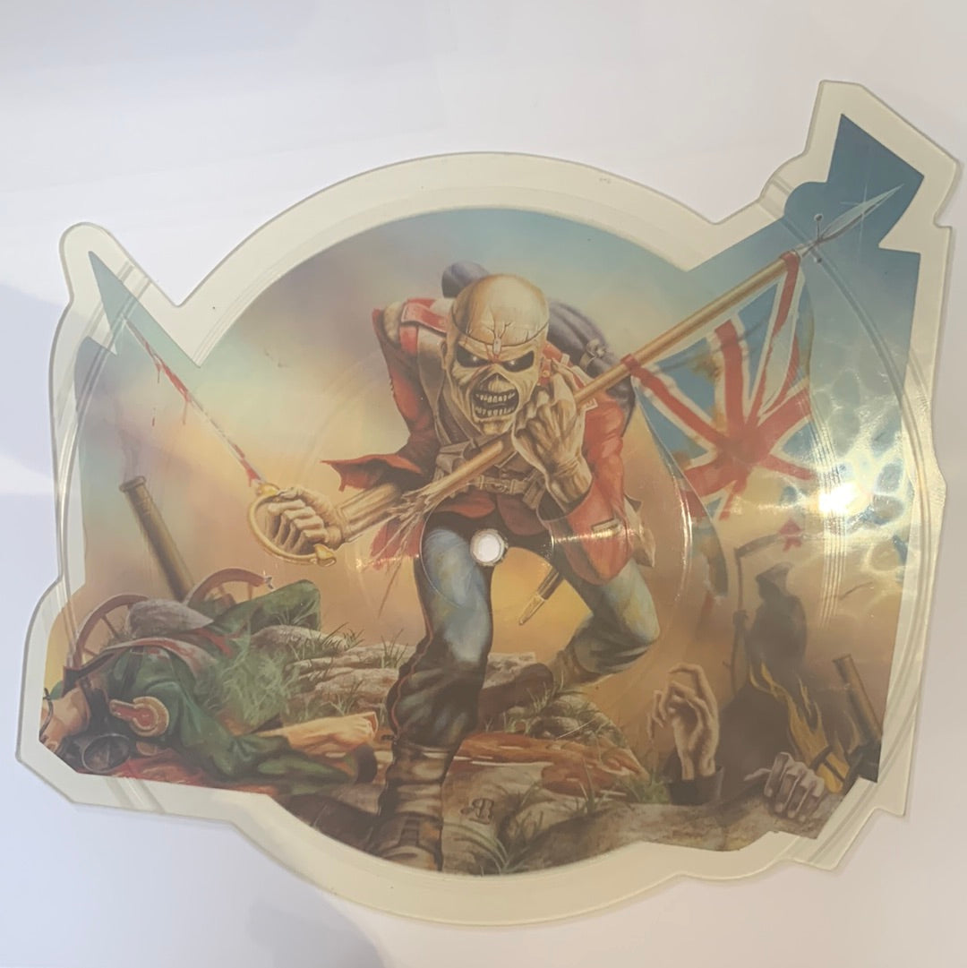 IRON MAIDEN - THE TROOPER PICTURE DISC NM/GENERIC 1983