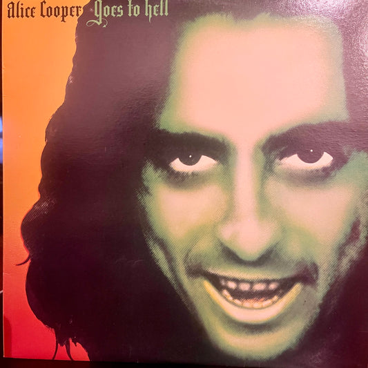 ALICE COOPER - GOES TO HELL LP VG+/VG+