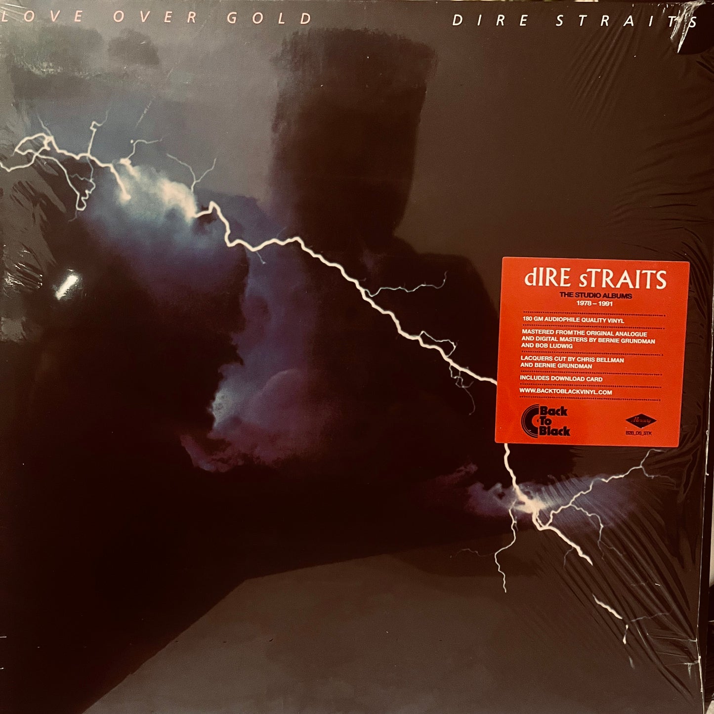 DIRE STRAITS - LOVE OVER GOLD 180G LP NM/NM