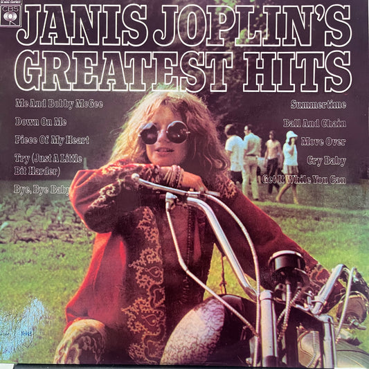 JANIS JOPLIN - GREATEST HITS VG+/NM