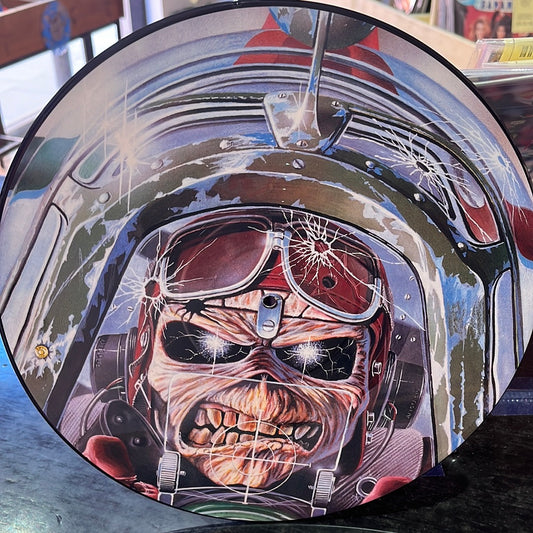 IRON MAIDEN - ACES HIGH    PICTURE DISC NM /NM  1984