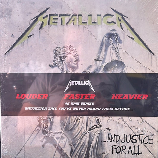 METALLICA - AND JUSTICE FOR ALL.. (45 RPM SERIES) BOX SET